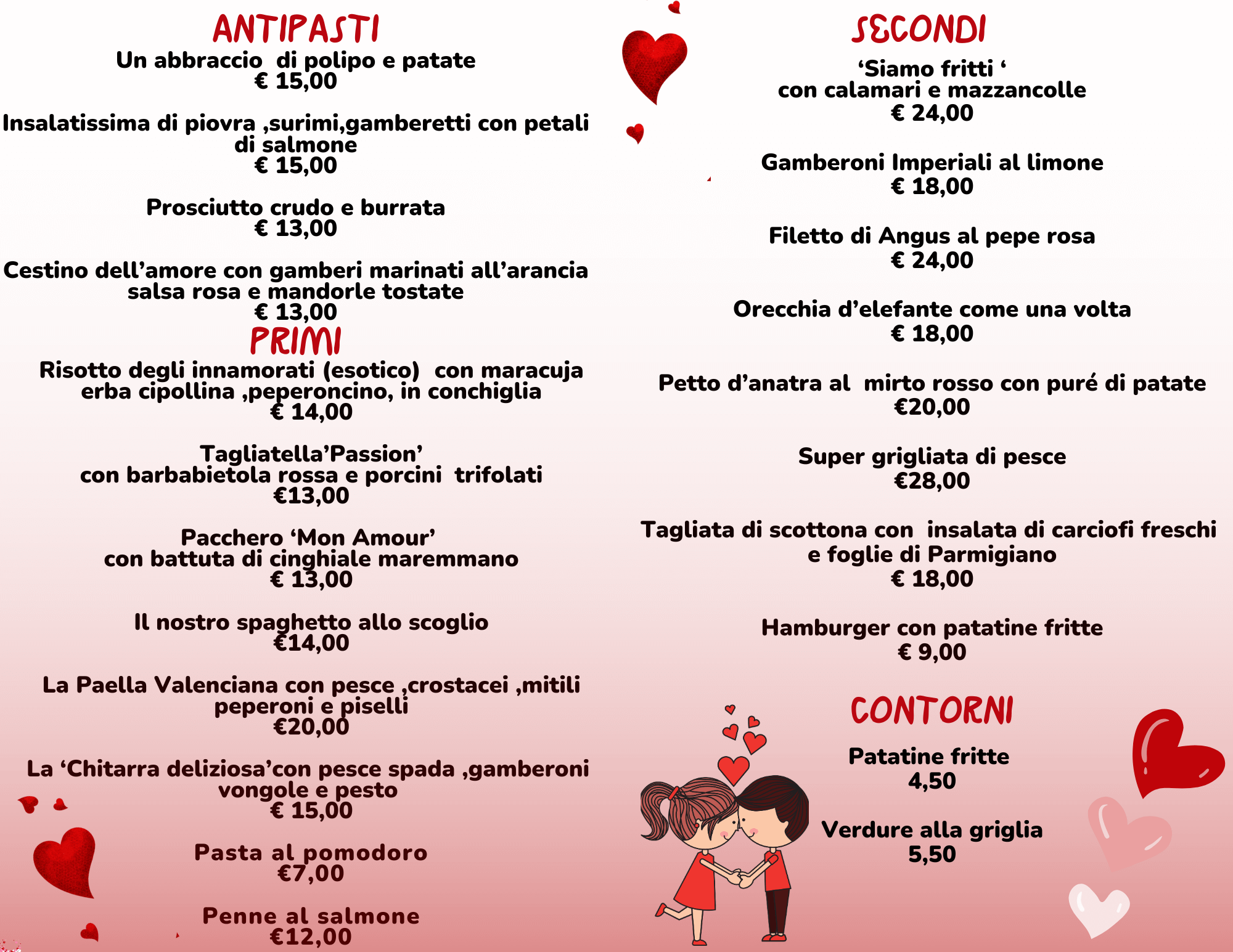 San Valentino con MANUEL MARTINI - Ristorante Eurotaverna
